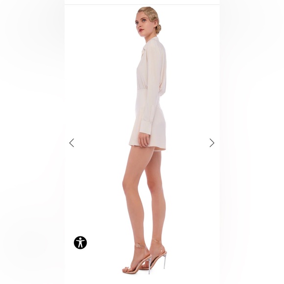 Norma Kamali pleated elephant short size small - Picture 2 of 6